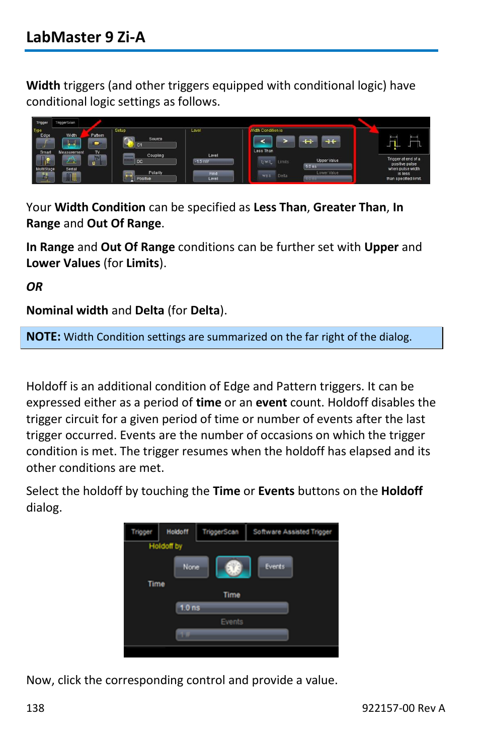 Labmaster 9 zi-a | Teledyne LeCroy LabMaster 9Zi-A User Manual | Page 146 / 264