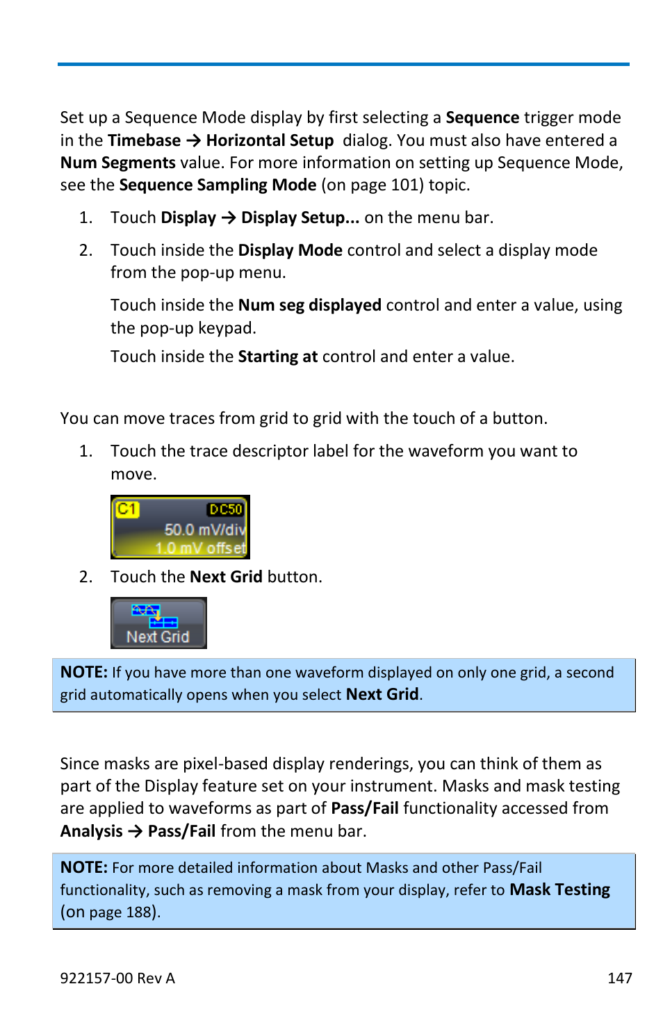 Teledyne LeCroy LabMaster 9Zi-A User Manual | Page 155 / 264