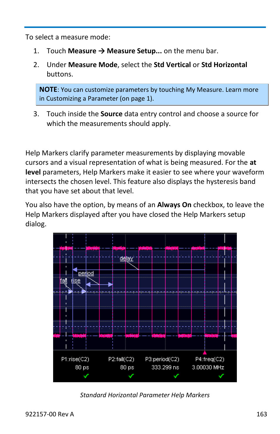 Help markers | Teledyne LeCroy LabMaster 9Zi-A User Manual | Page 171 / 264