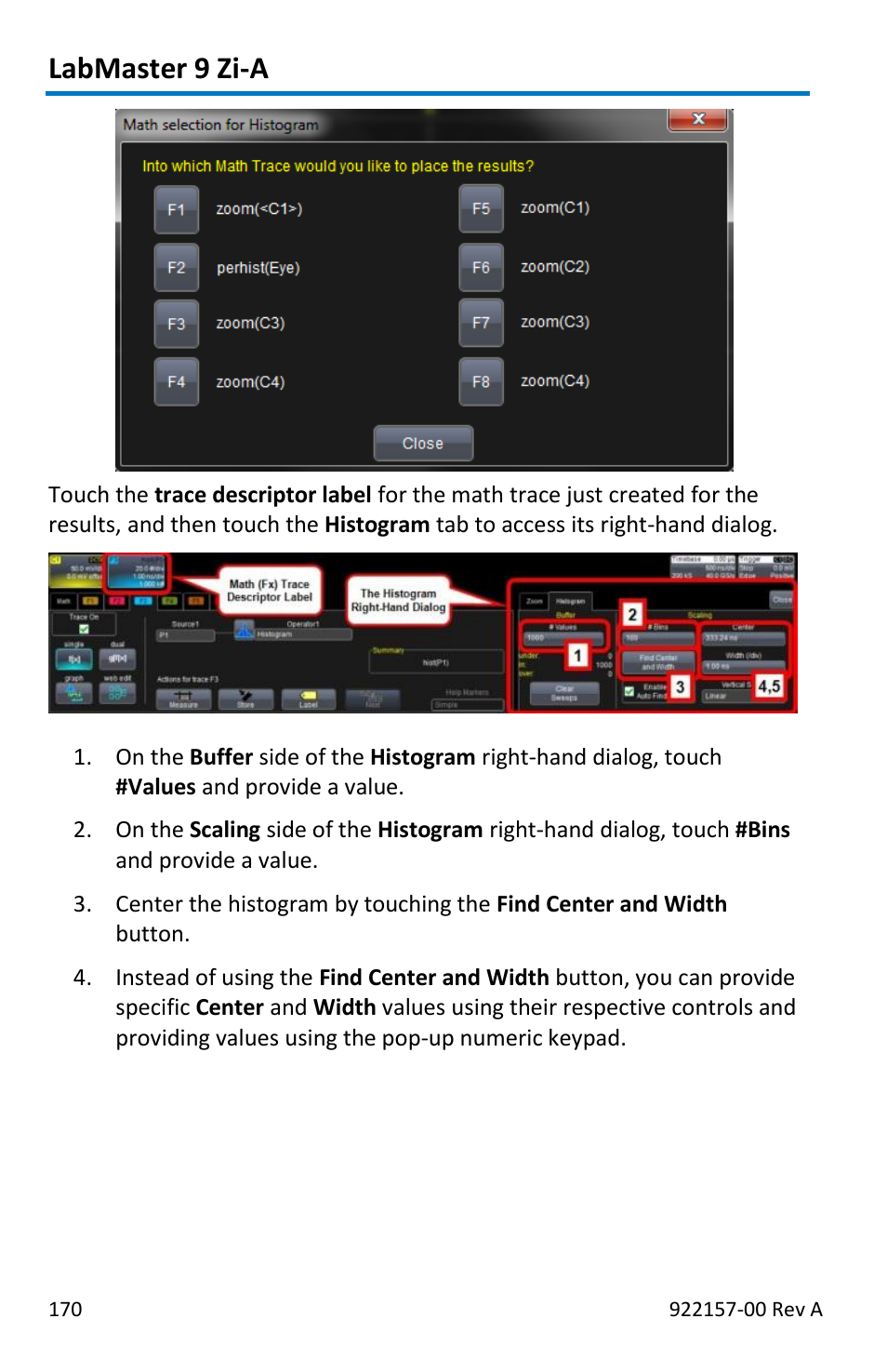 Labmaster 9 zi-a | Teledyne LeCroy LabMaster 9Zi-A User Manual | Page 178 / 264