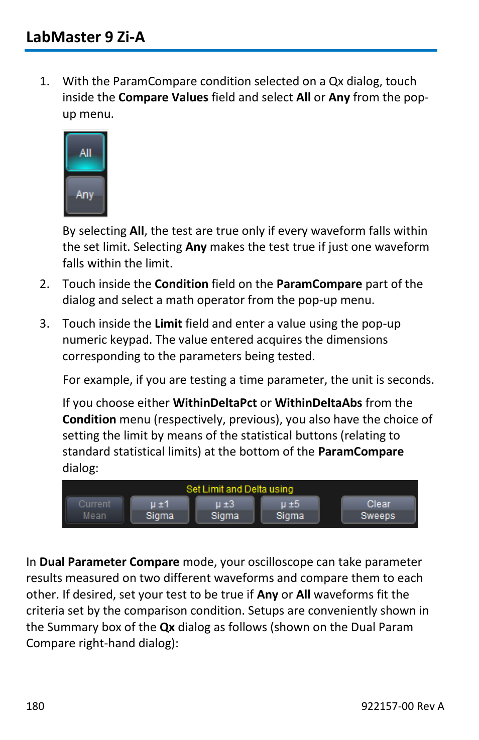 Labmaster 9 zi-a | Teledyne LeCroy LabMaster 9Zi-A User Manual | Page 188 / 264