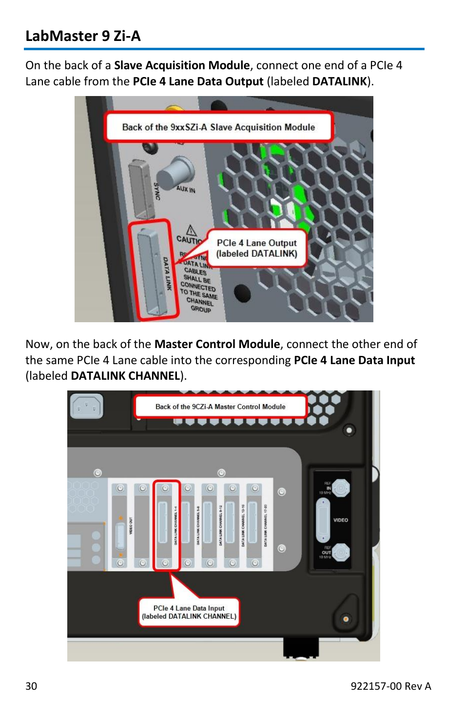 Labmaster 9 zi-a | Teledyne LeCroy LabMaster 9Zi-A User Manual | Page 38 / 264