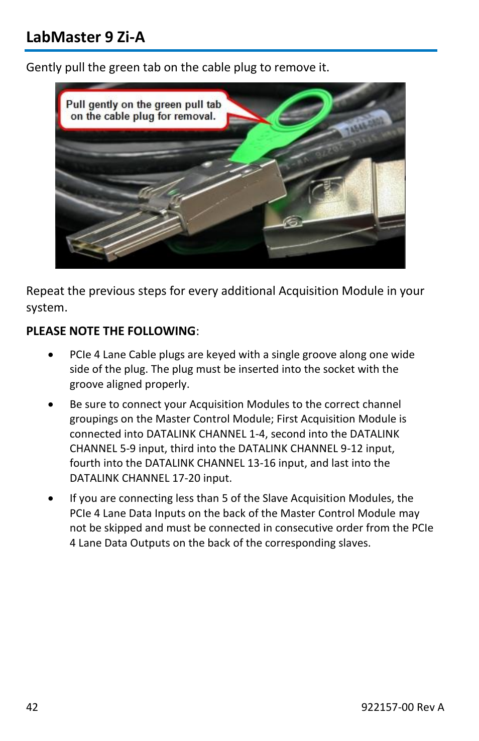 Labmaster 9 zi-a | Teledyne LeCroy LabMaster 9Zi-A User Manual | Page 50 / 264