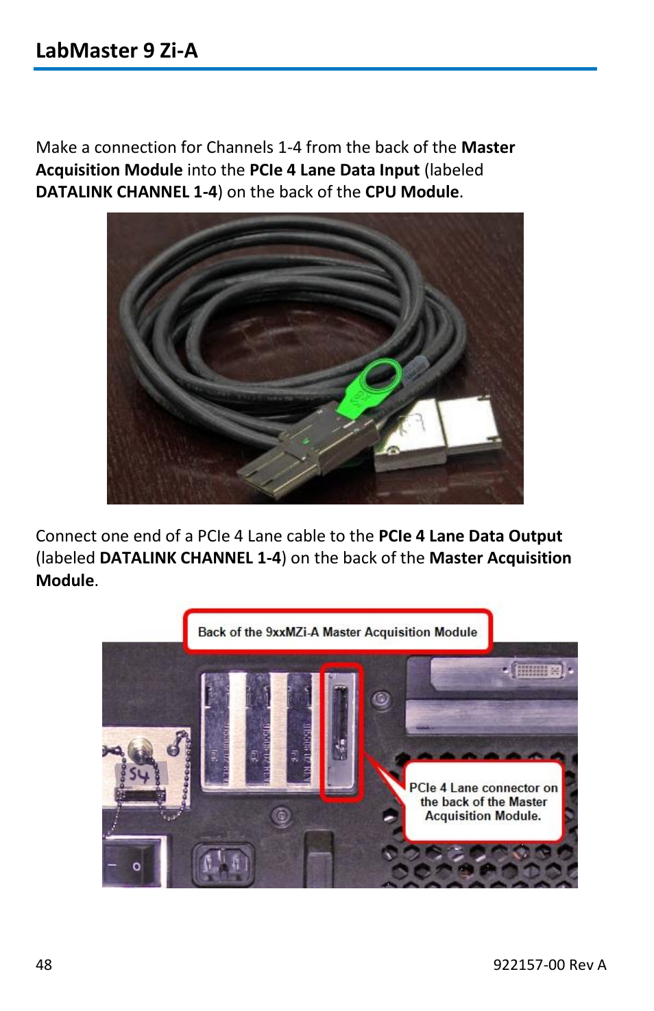 Labmaster 9 zi-a | Teledyne LeCroy LabMaster 9Zi-A User Manual | Page 56 / 264