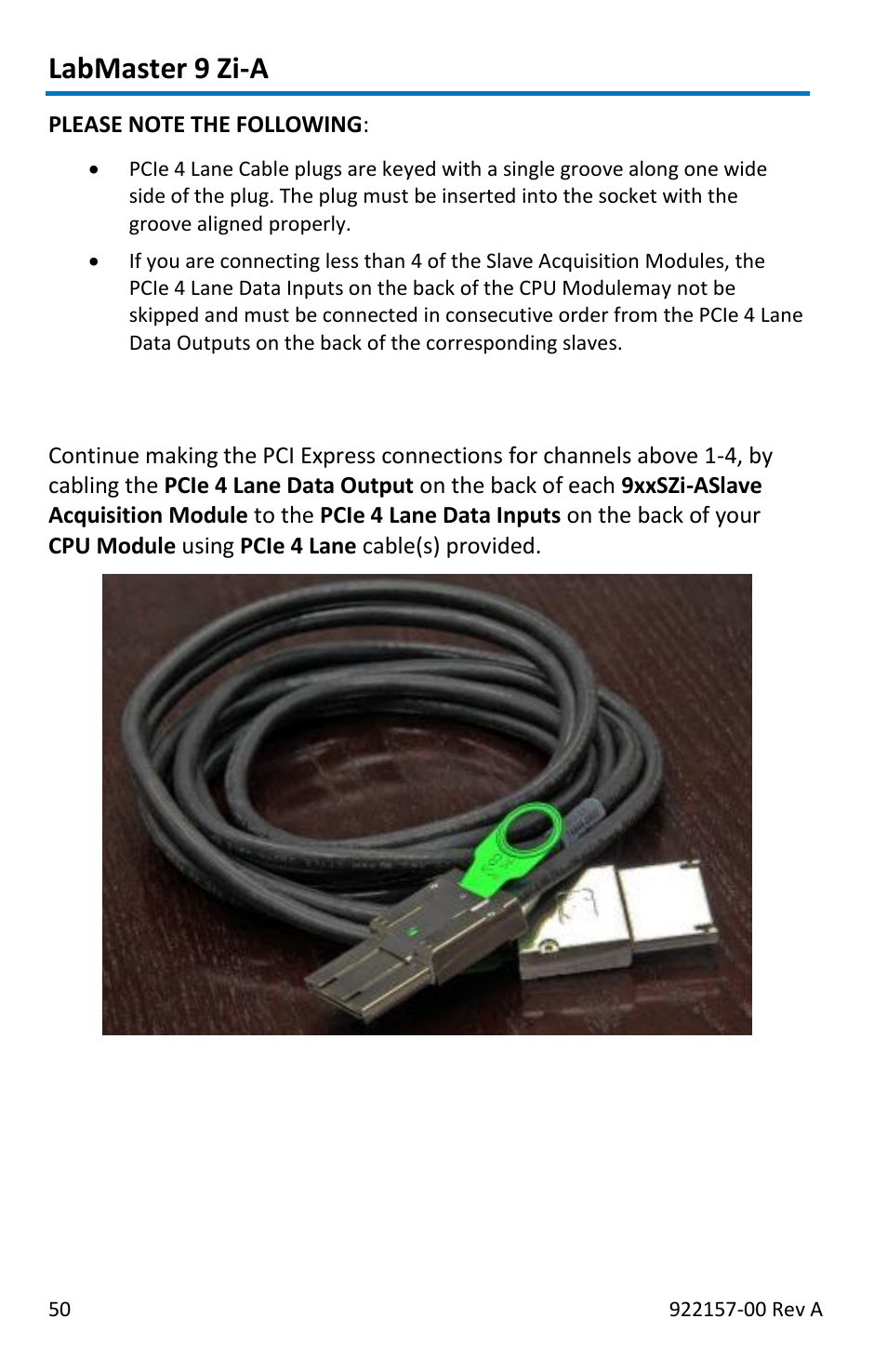 Labmaster 9 zi-a | Teledyne LeCroy LabMaster 9Zi-A User Manual | Page 58 / 264