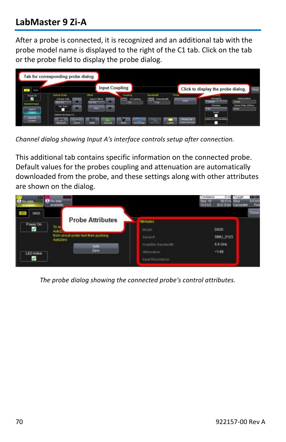 Labmaster 9 zi-a | Teledyne LeCroy LabMaster 9Zi-A User Manual | Page 78 / 264