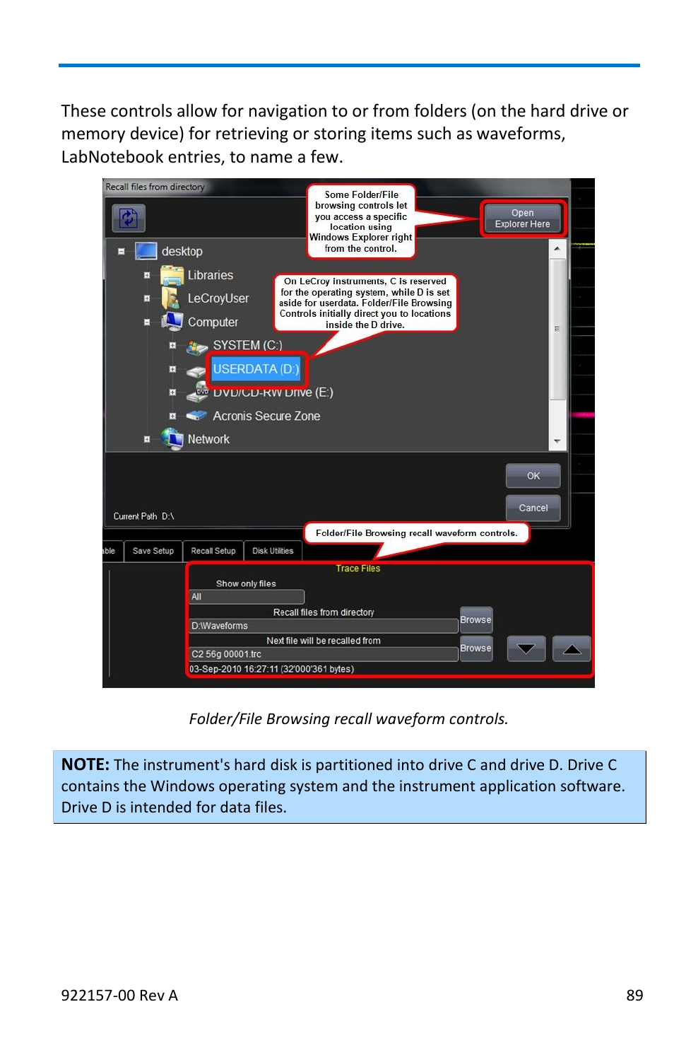 Getting started manual | Teledyne LeCroy LabMaster 9Zi-A User Manual | Page 97 / 264