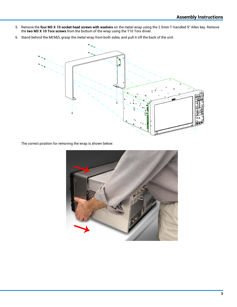 Teledyne LeCroy LabMaster 10Zi Rackmount User Manual | Page 3 / 8