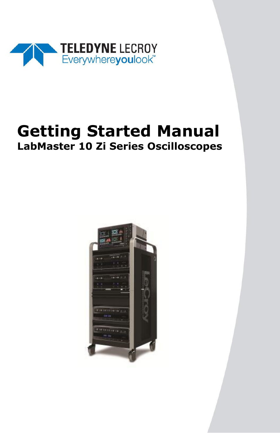 Teledyne LeCroy LabMaster 10Zi Getting Started Manual User Manual | 236 pages