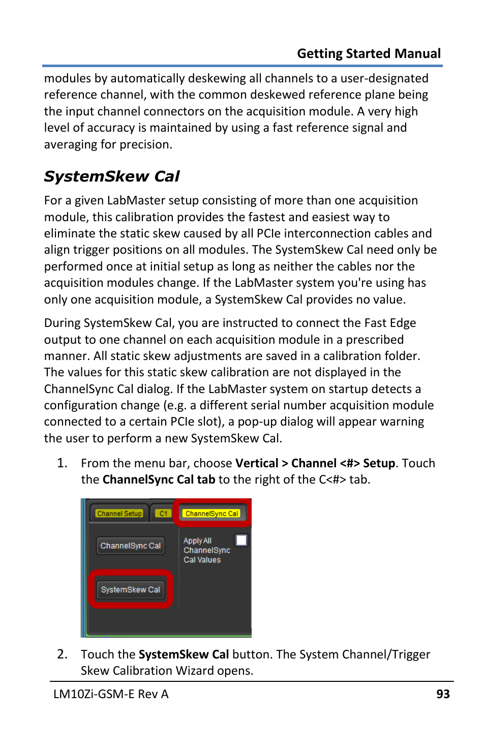Teledyne LeCroy LabMaster 10Zi Getting Started Manual User Manual | Page 100 / 236