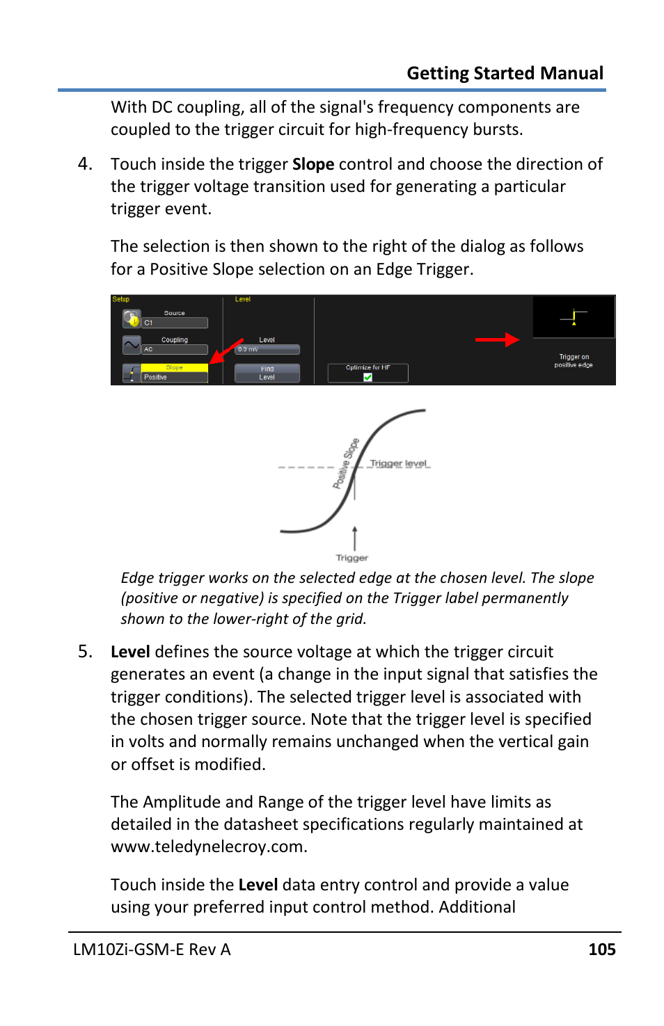 Teledyne LeCroy LabMaster 10Zi Getting Started Manual User Manual | Page 112 / 236