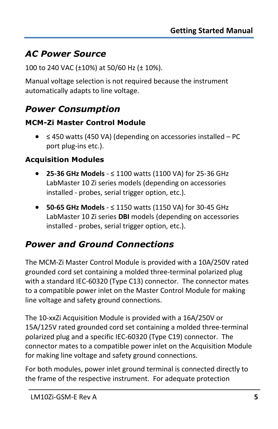 Teledyne LeCroy LabMaster 10Zi Getting Started Manual User Manual | Page 12 / 236