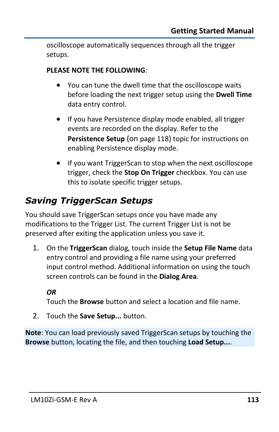 Teledyne LeCroy LabMaster 10Zi Getting Started Manual User Manual | Page 120 / 236