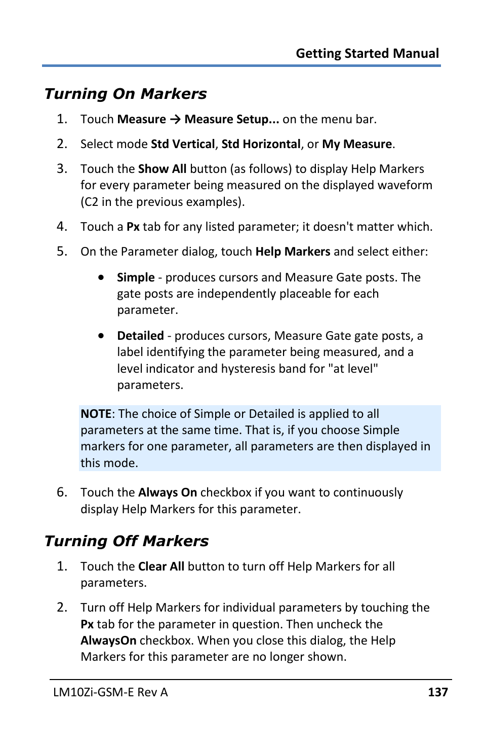 Teledyne LeCroy LabMaster 10Zi Getting Started Manual User Manual | Page 144 / 236