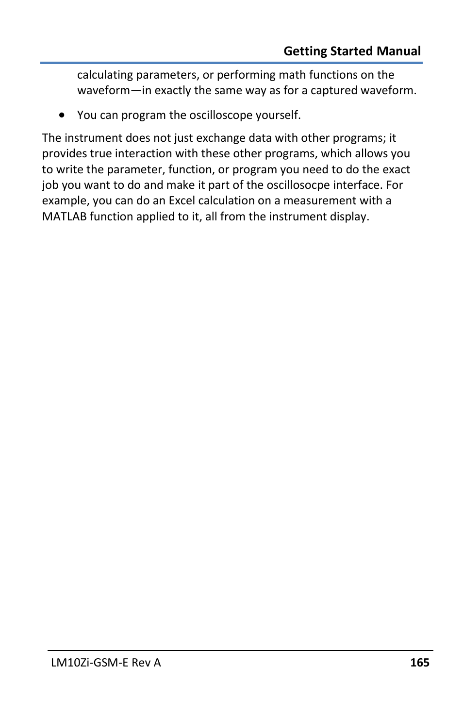 Teledyne LeCroy LabMaster 10Zi Getting Started Manual User Manual | Page 172 / 236