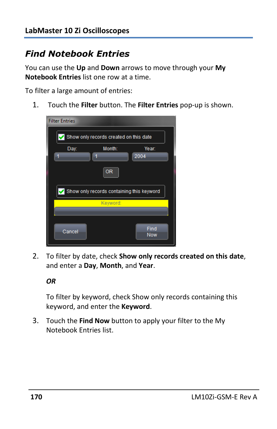 Teledyne LeCroy LabMaster 10Zi Getting Started Manual User Manual | Page 177 / 236