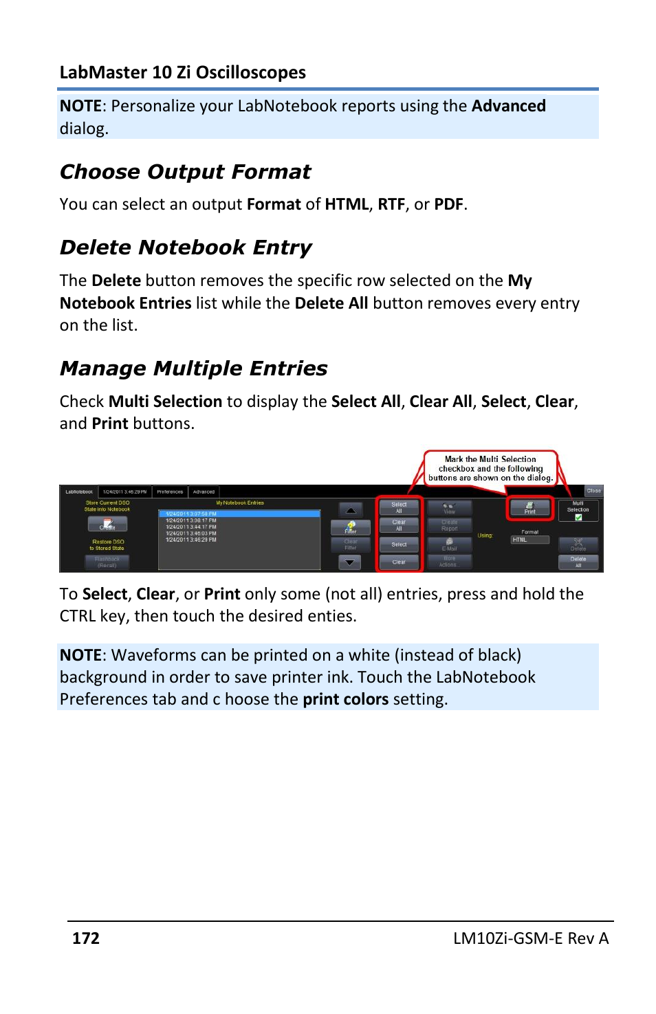 Teledyne LeCroy LabMaster 10Zi Getting Started Manual User Manual | Page 179 / 236