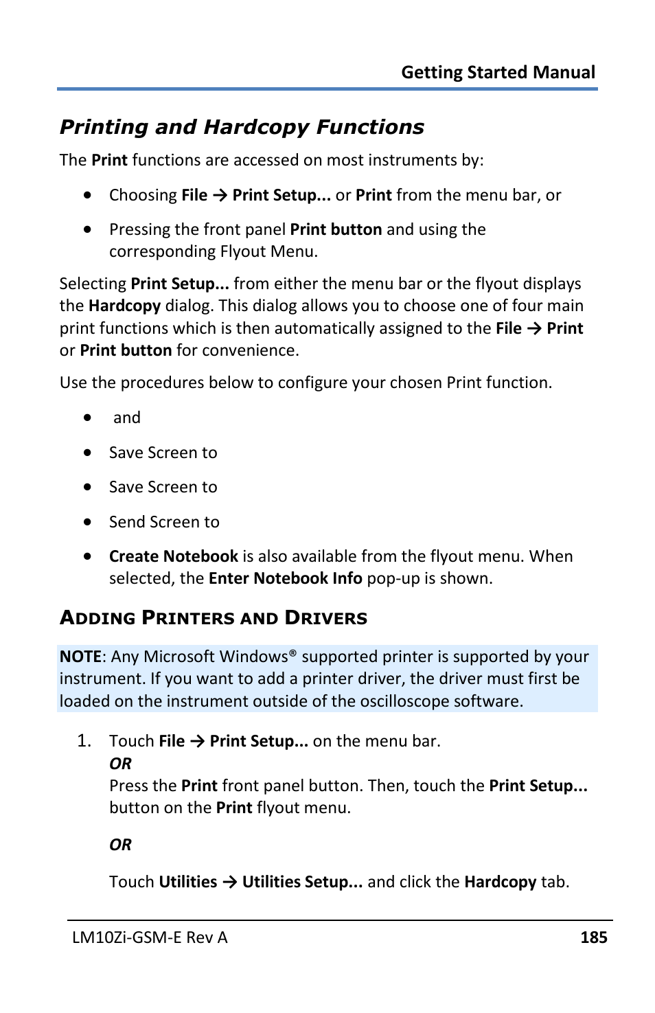 Teledyne LeCroy LabMaster 10Zi Getting Started Manual User Manual | Page 192 / 236