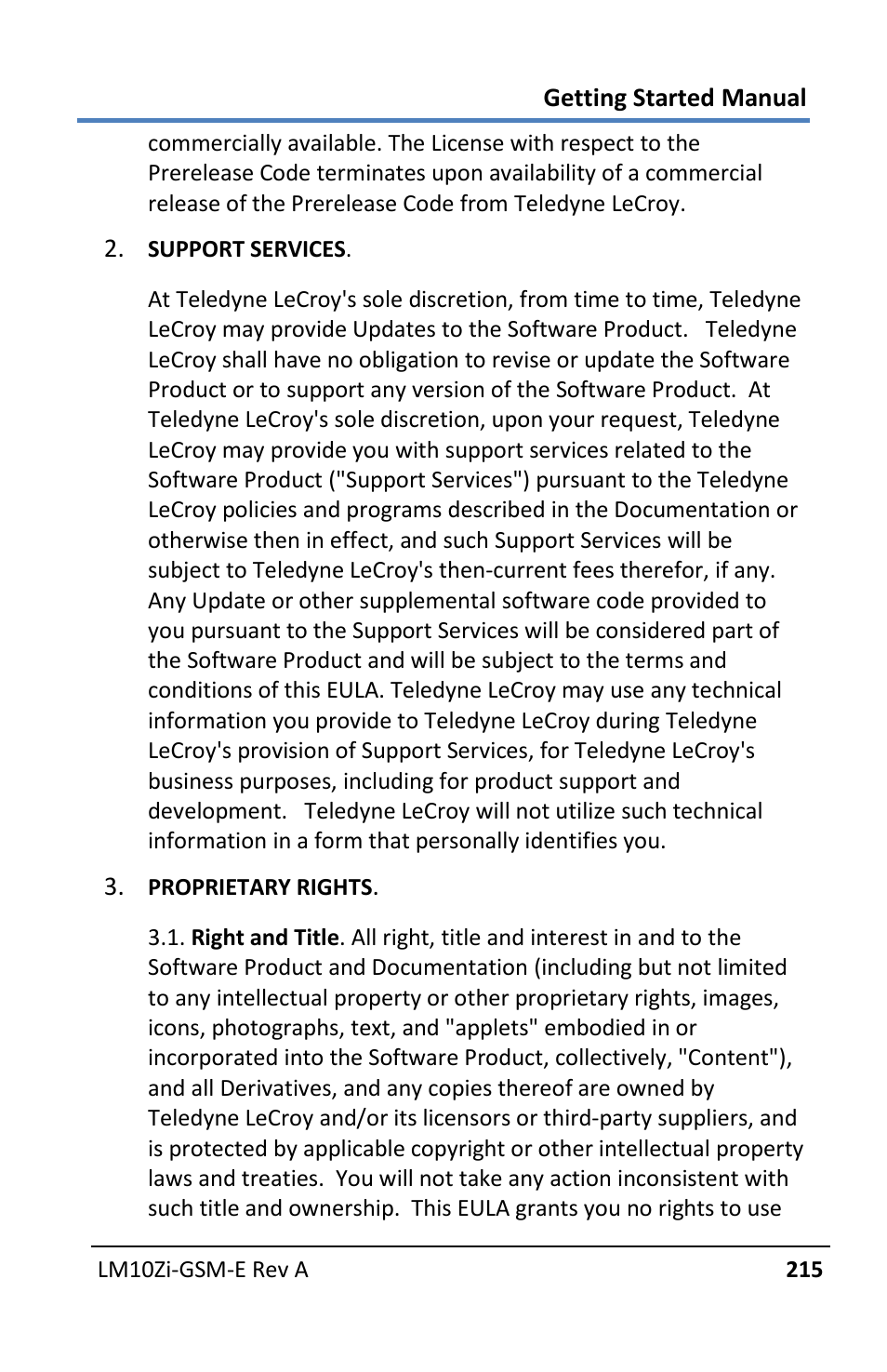 Teledyne LeCroy LabMaster 10Zi Getting Started Manual User Manual | Page 222 / 236