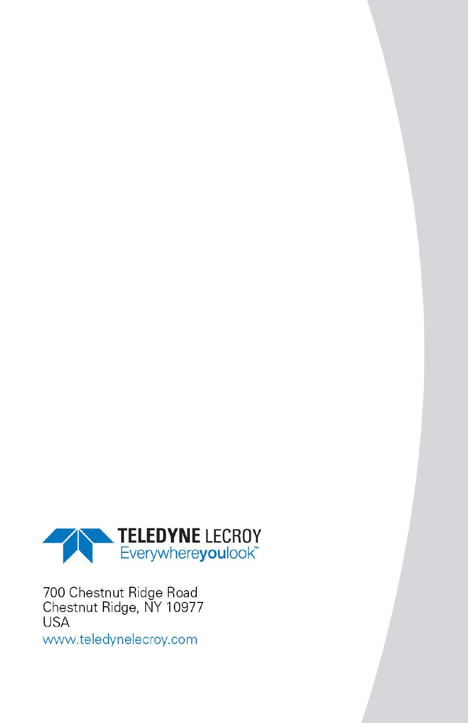 Teledyne LeCroy LabMaster 10Zi Getting Started Manual User Manual | Page 236 / 236