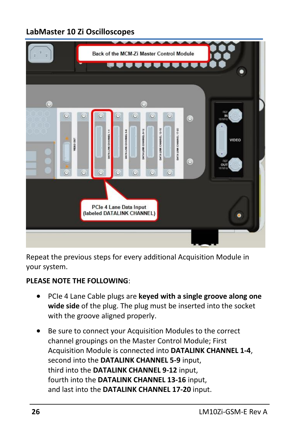 Teledyne LeCroy LabMaster 10Zi Getting Started Manual User Manual | Page 33 / 236