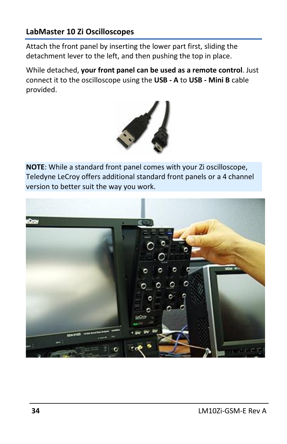 Teledyne LeCroy LabMaster 10Zi Getting Started Manual User Manual | Page 41 / 236