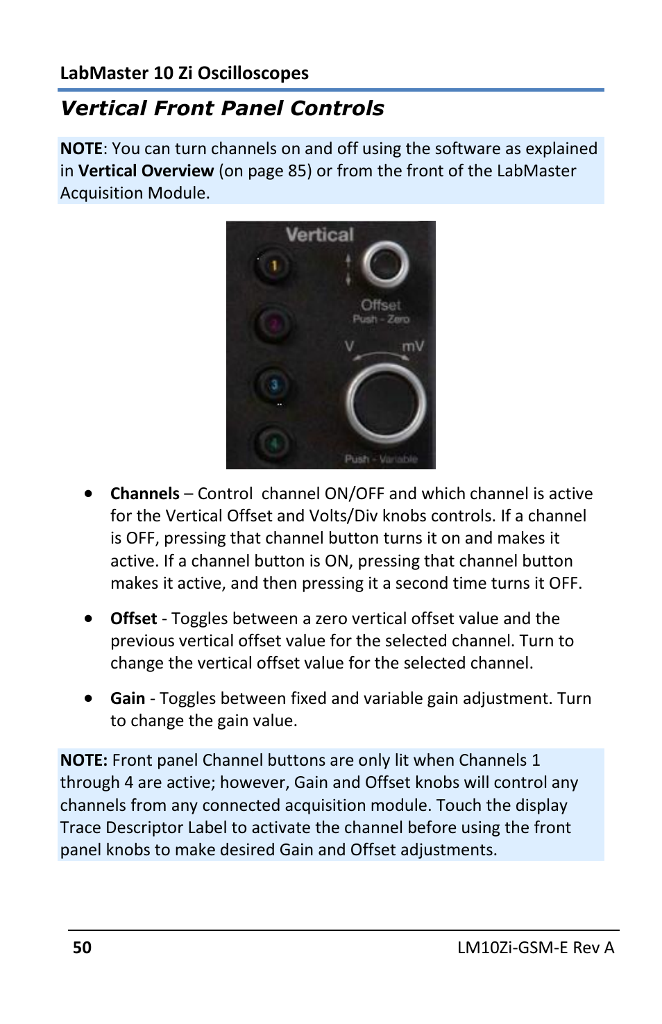 Teledyne LeCroy LabMaster 10Zi Getting Started Manual User Manual | Page 57 / 236