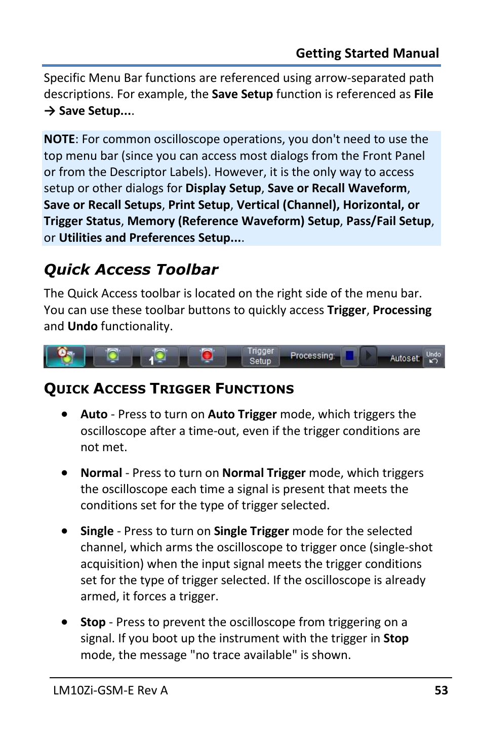 Teledyne LeCroy LabMaster 10Zi Getting Started Manual User Manual | Page 60 / 236