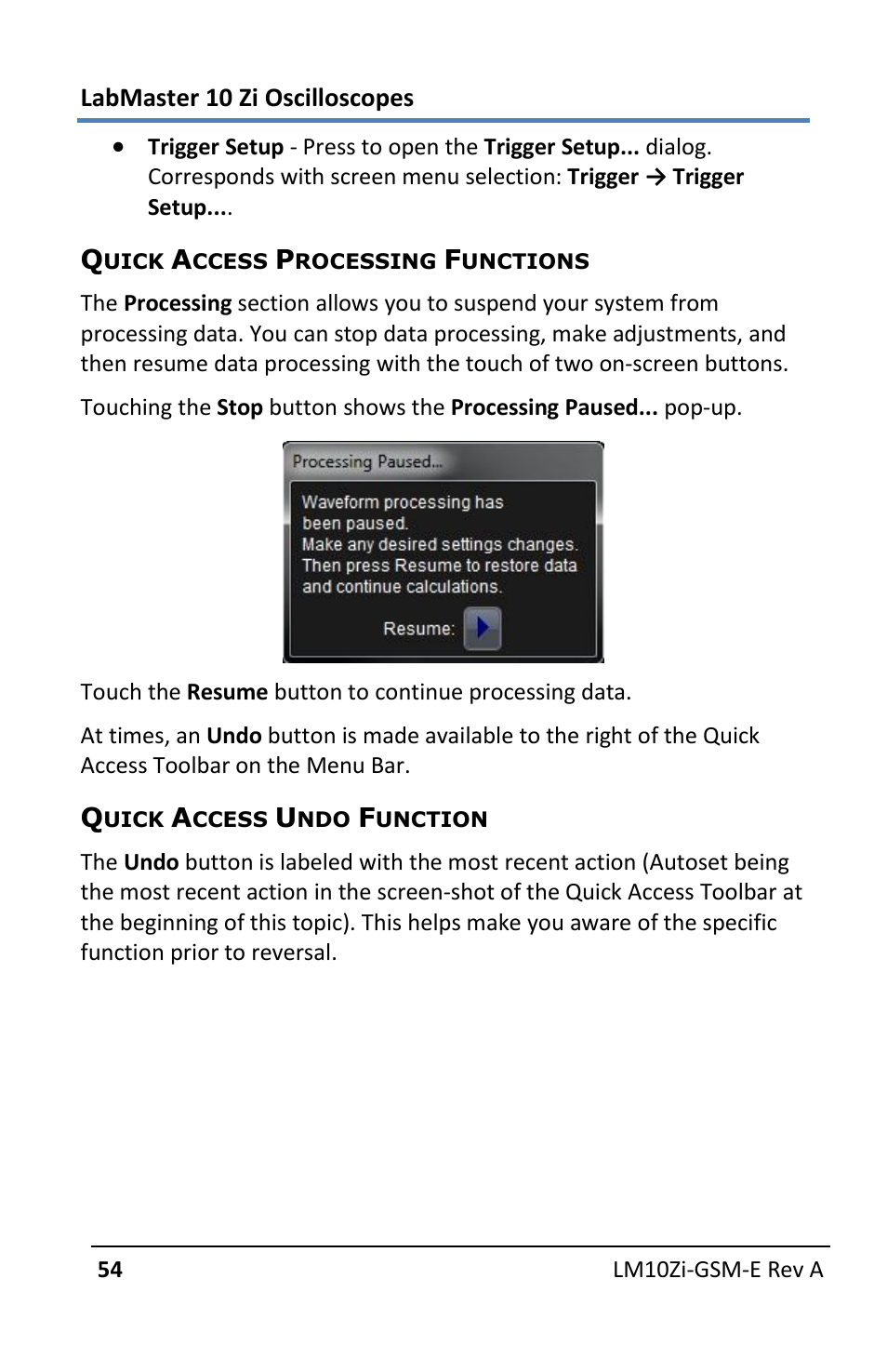 Teledyne LeCroy LabMaster 10Zi Getting Started Manual User Manual | Page 61 / 236