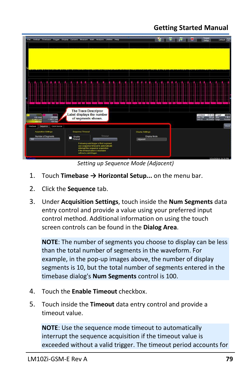 Teledyne LeCroy LabMaster 10Zi Getting Started Manual User Manual | Page 86 / 236