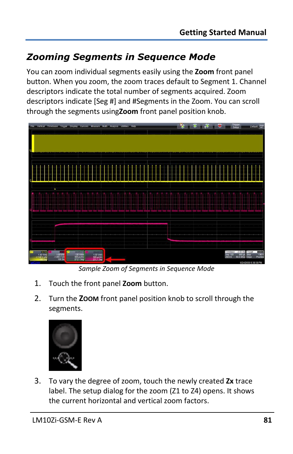 Teledyne LeCroy LabMaster 10Zi Getting Started Manual User Manual | Page 88 / 236