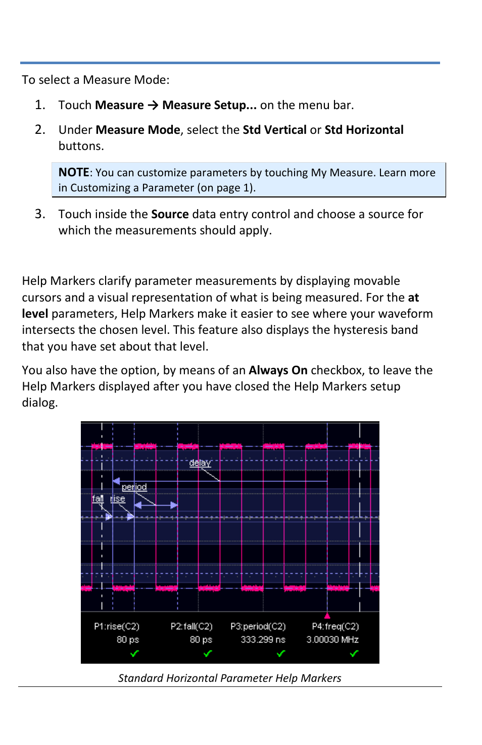 Help markers | Teledyne LeCroy LabMaster 10Zi Operators Manual User Manual | Page 118 / 198