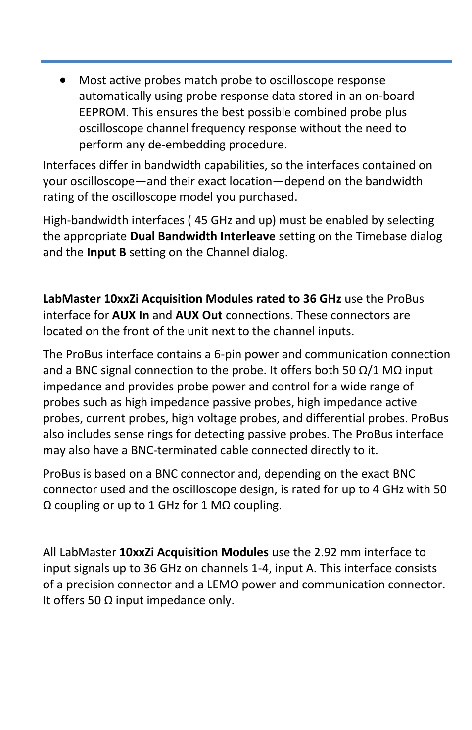 Teledyne LeCroy LabMaster 10Zi Operators Manual User Manual | Page 39 / 198