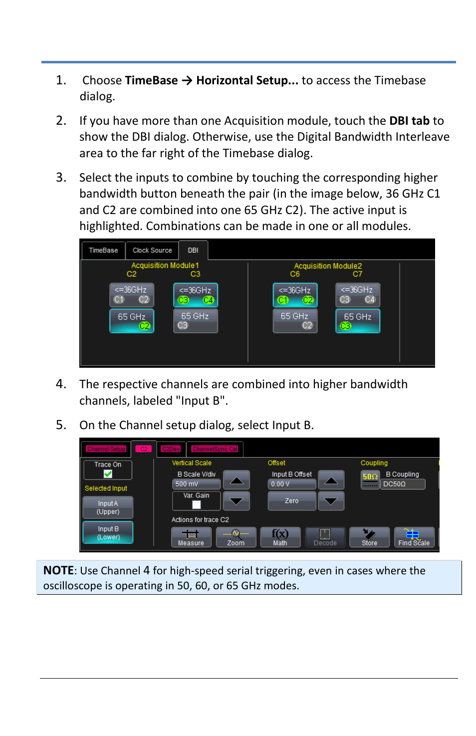 Teledyne LeCroy LabMaster 10Zi Operators Manual User Manual | Page 65 / 198