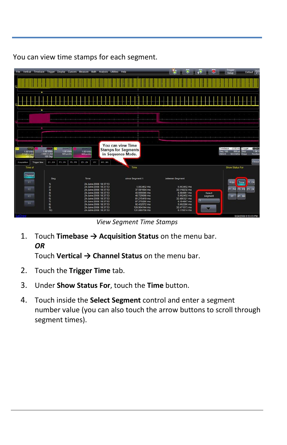 Teledyne LeCroy LabMaster 10Zi Operators Manual User Manual | Page 74 / 198