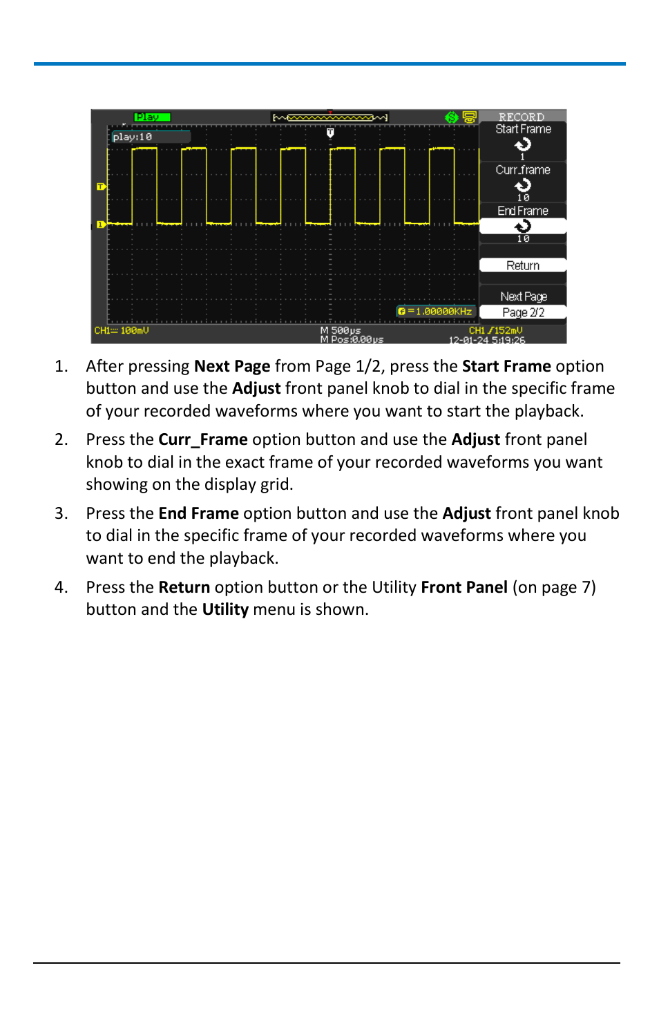 Teledyne LeCroy WaveAce 1000_2000 User Manual | Page 94 / 108