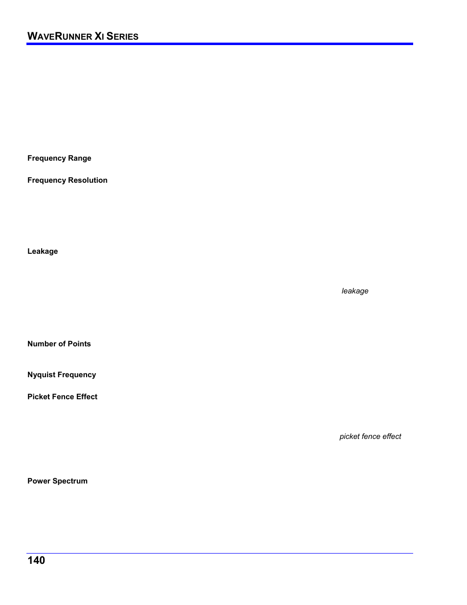 Teledyne LeCroy WaveRunner XI SERIES Operator’s Manual User Manual | Page 140 / 233