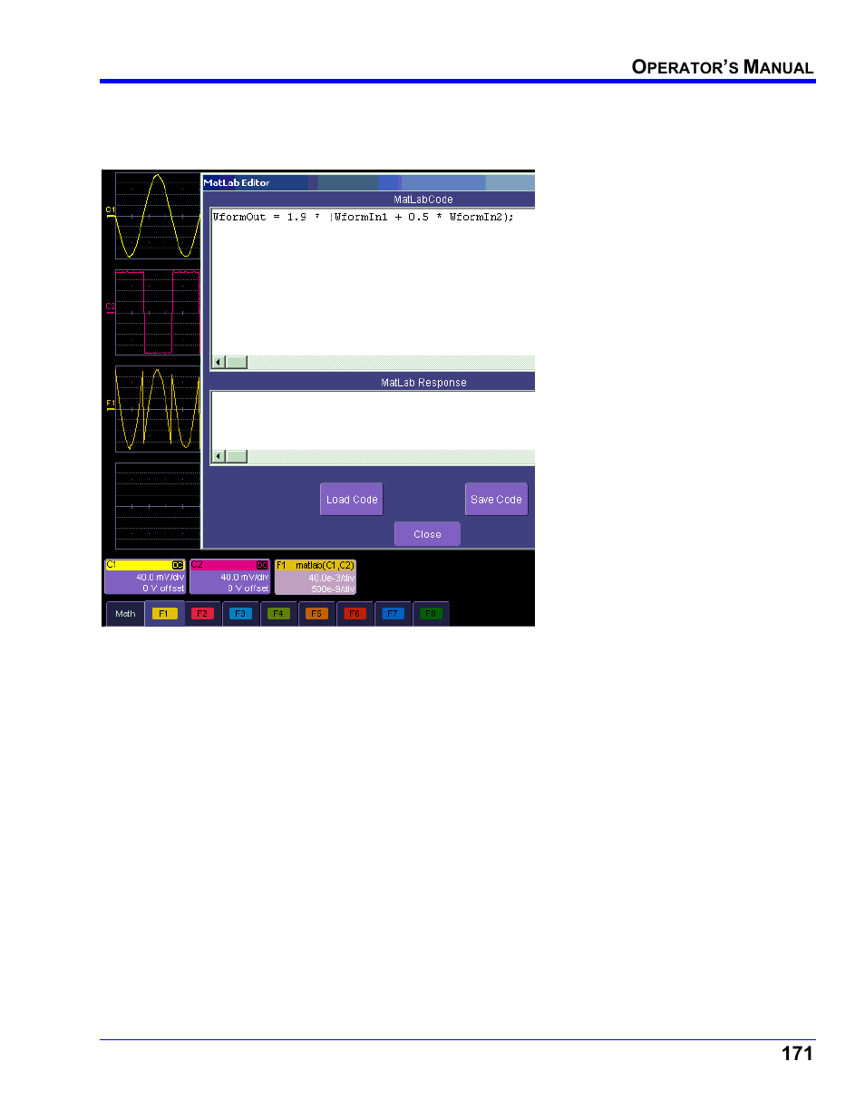 Example 6, Summary, What is excel | What is mathcad, What is matlab | Teledyne LeCroy WaveRunner XI SERIES Operator’s Manual User Manual | Page 171 / 233