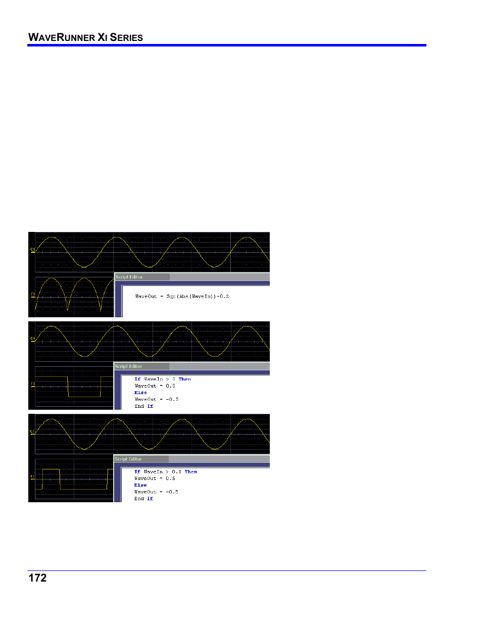 What is vbs | Teledyne LeCroy WaveRunner XI SERIES Operator’s Manual User Manual | Page 172 / 233