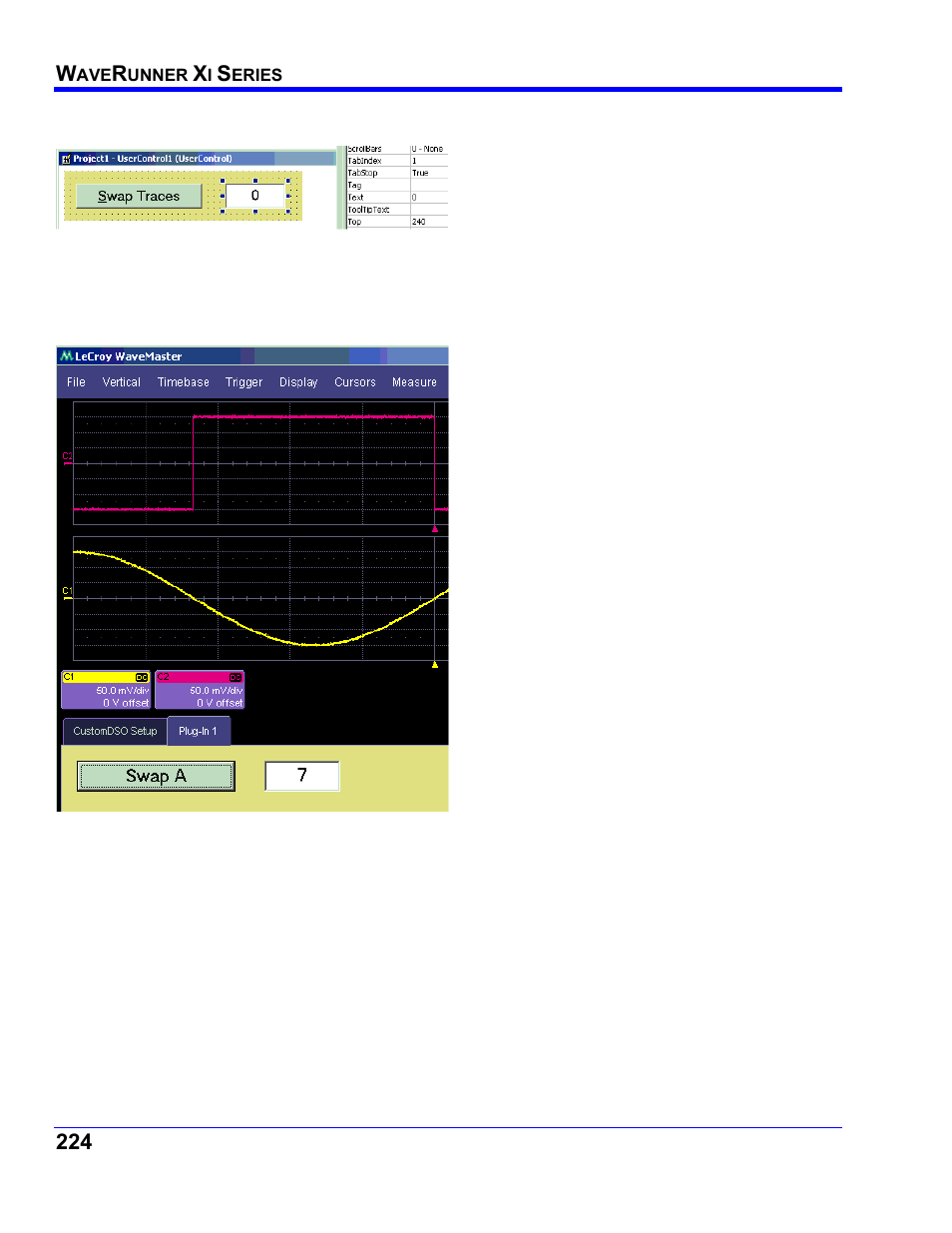 Teledyne LeCroy WaveRunner XI SERIES Operator’s Manual User Manual | Page 224 / 233