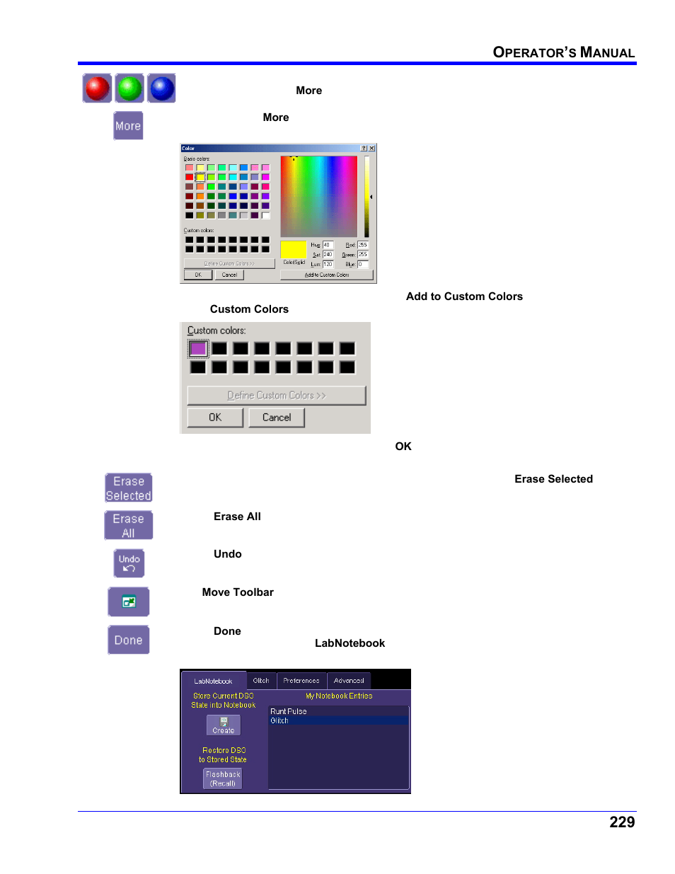 Teledyne LeCroy WaveRunner XI SERIES Operator’s Manual User Manual | Page 229 / 233