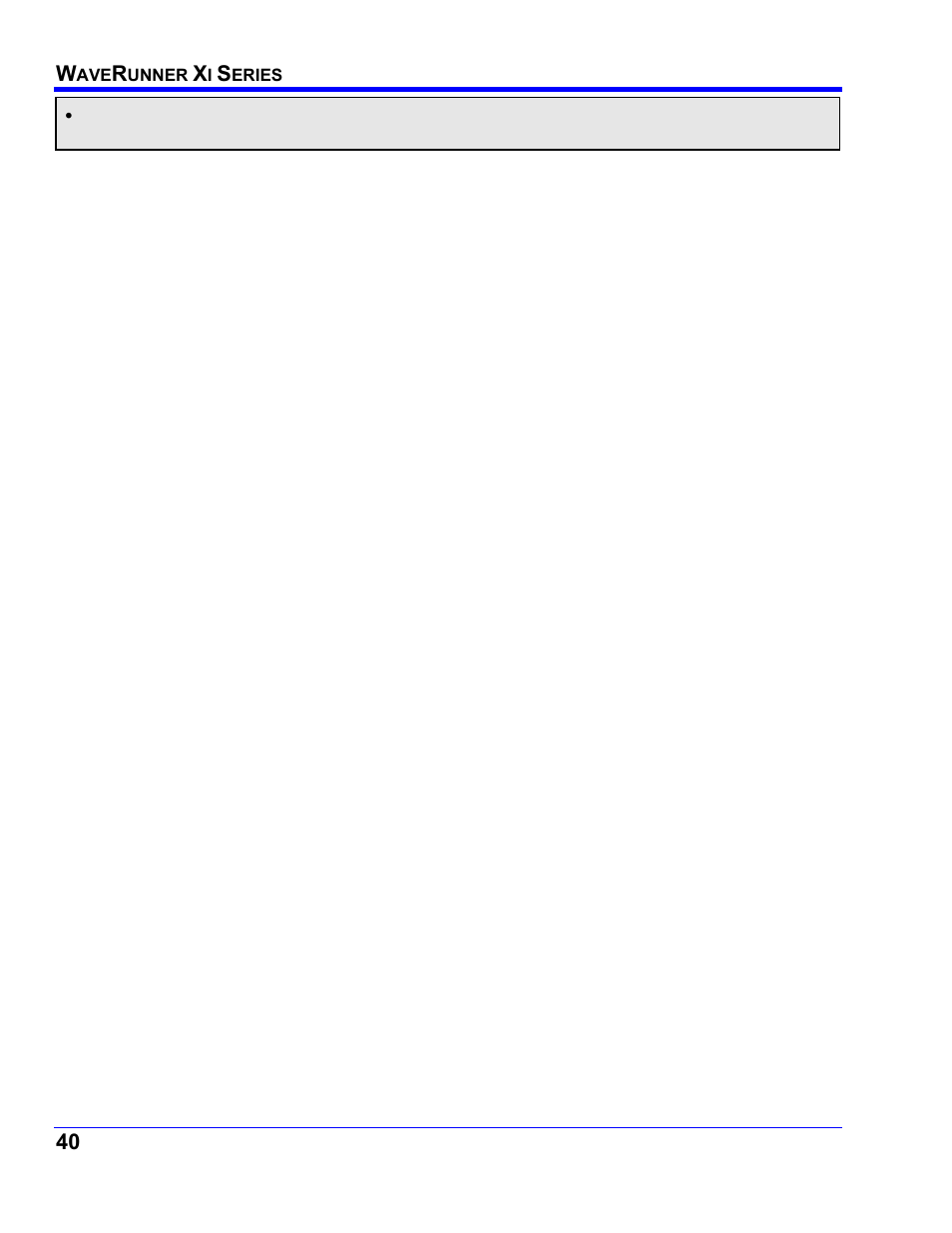Teledyne LeCroy WaveRunner XI SERIES Operator’s Manual User Manual | Page 40 / 233