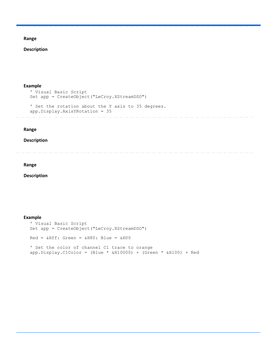 Teledyne LeCroy WavePro Automation Command User Manual | Page 105 / 667