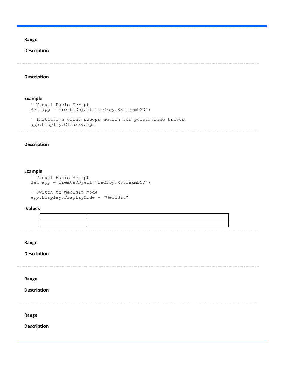 Teledyne LeCroy WavePro Automation Command User Manual | Page 107 / 667