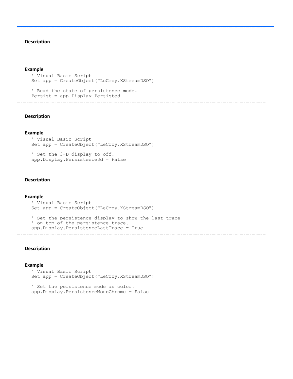 Teledyne LeCroy WavePro Automation Command User Manual | Page 113 / 667