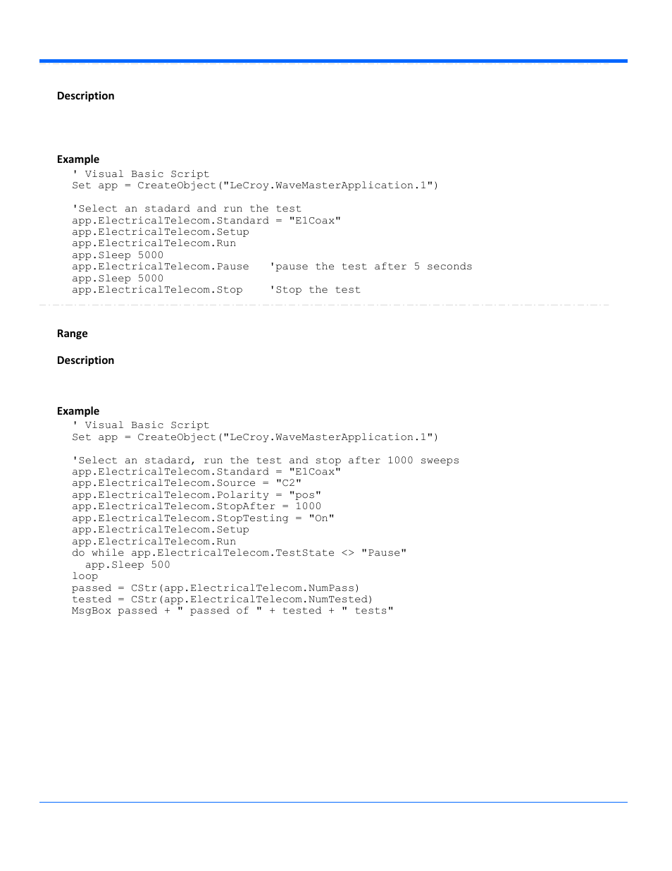 Teledyne LeCroy WavePro Automation Command User Manual | Page 120 / 667