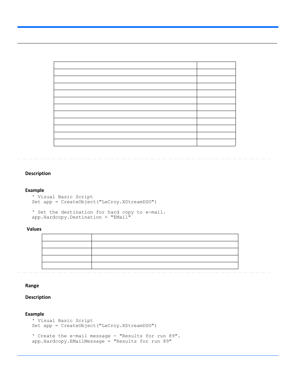 Hardcopy | Teledyne LeCroy WavePro Automation Command User Manual | Page 125 / 667