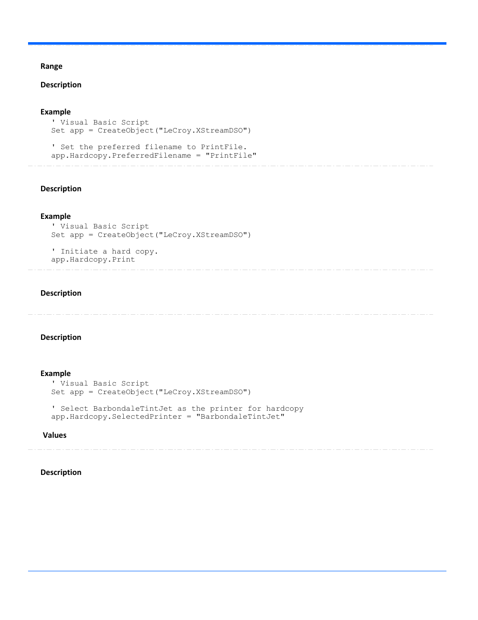 Teledyne LeCroy WavePro Automation Command User Manual | Page 127 / 667