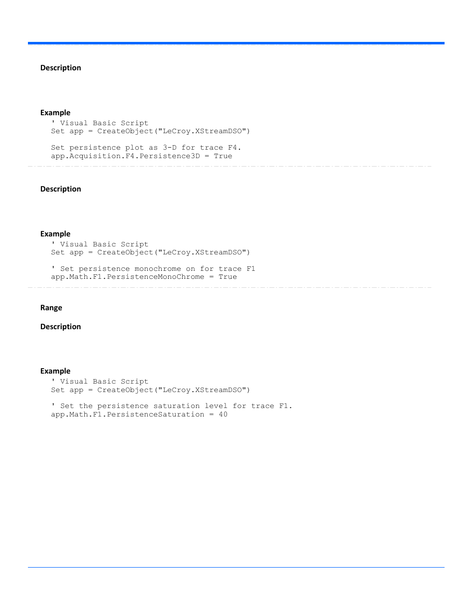 Teledyne LeCroy WavePro Automation Command User Manual | Page 158 / 667