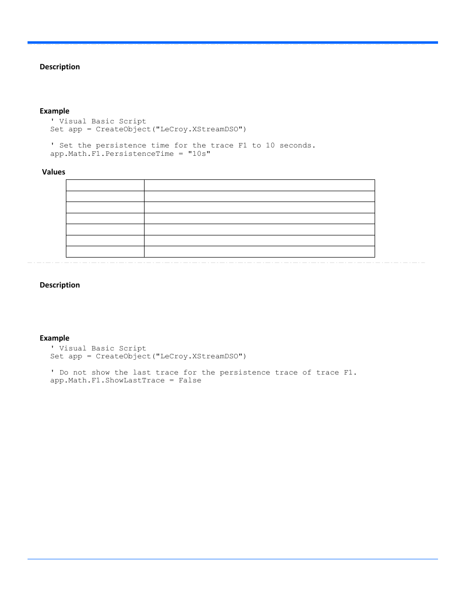 Teledyne LeCroy WavePro Automation Command User Manual | Page 159 / 667